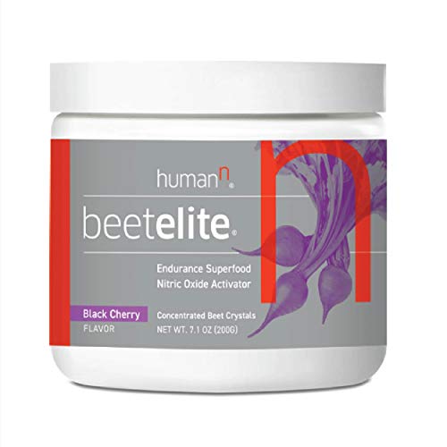 BeetElite Pre Workout Powder for Men & Women - Ultra High Purity Beet Root Powder for Energy & Stamina - Caffeine Free, Creatine Free, Vegan Nitric Oxide Supplement - Black Cherry, 7.1 oz