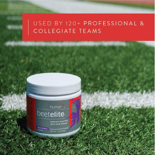 BeetElite Pre Workout Powder for Men & Women - Ultra High Purity Beet Root Powder for Energy & Stamina - Caffeine Free, Creatine Free, Vegan Nitric Oxide Supplement - Black Cherry, 7.1 oz