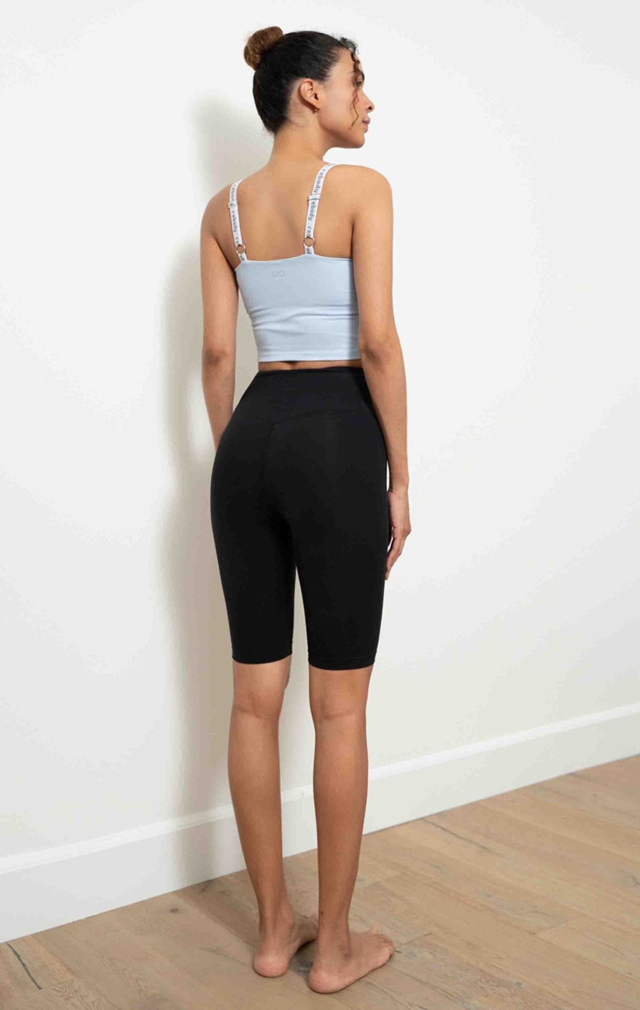 Maia Cloudlux Logo Crop Bra-Gains Everyday