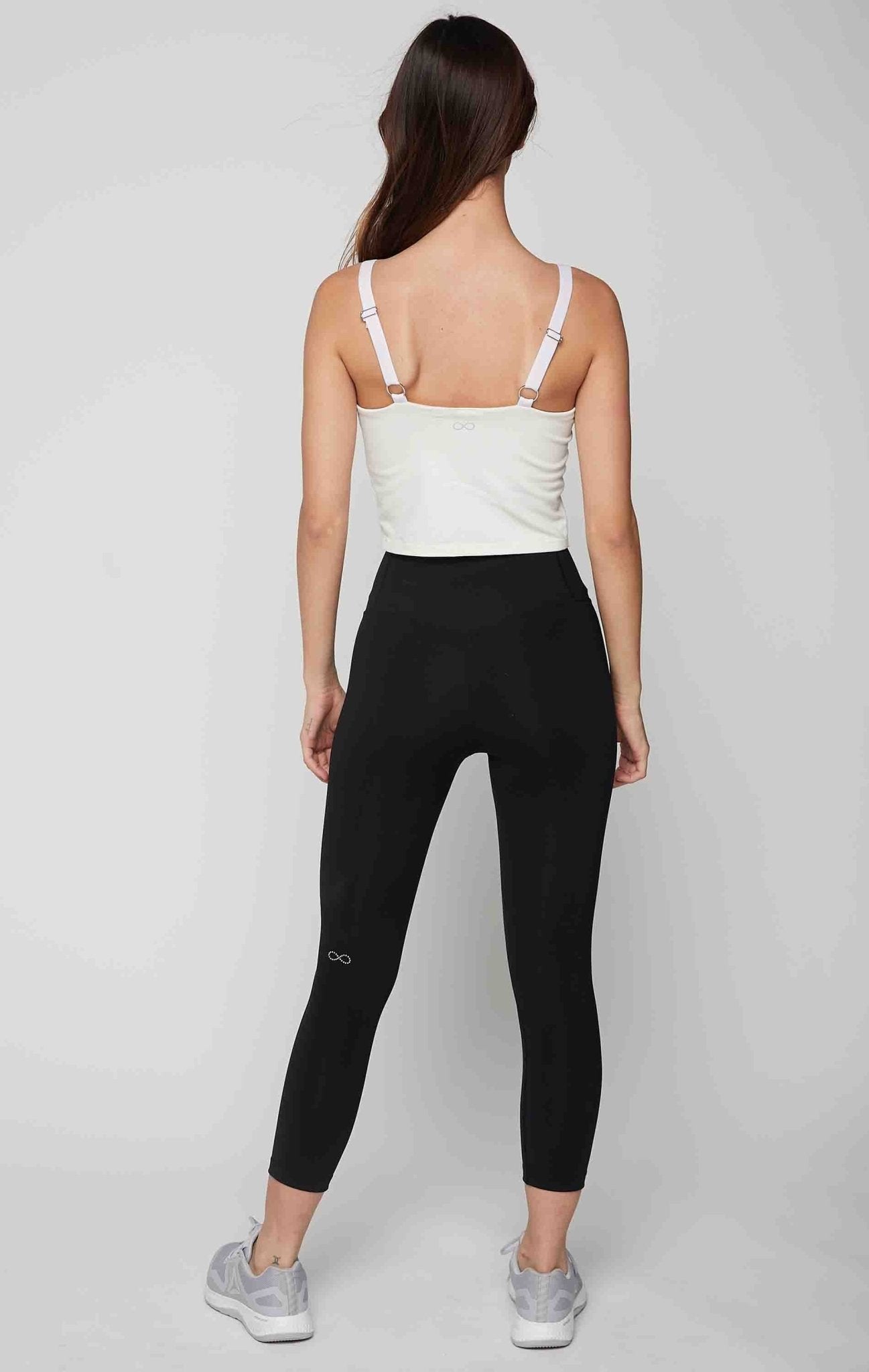 Maia Cloudlux Logo Crop Bra-Gains Everyday