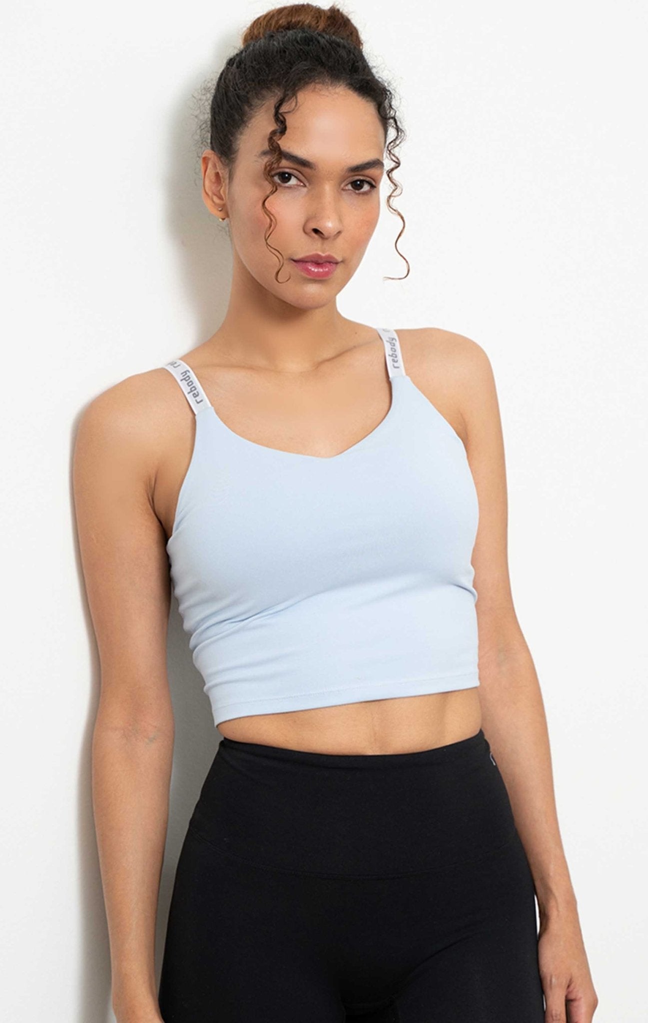 Maia Cloudlux Logo Crop Bra-Gains Everyday