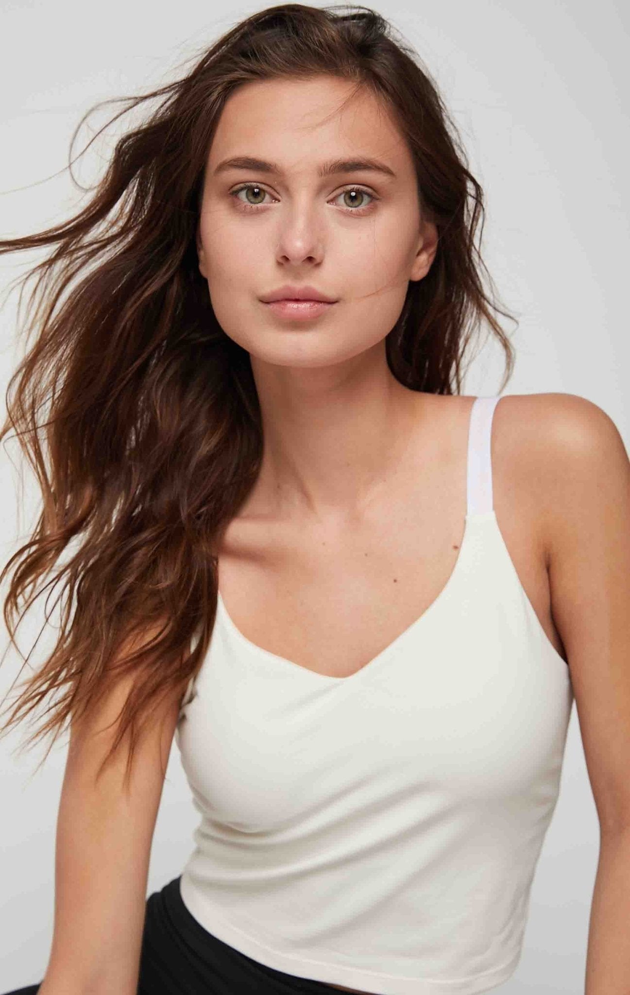 Maia Cloudlux Logo Crop Bra-Gains Everyday