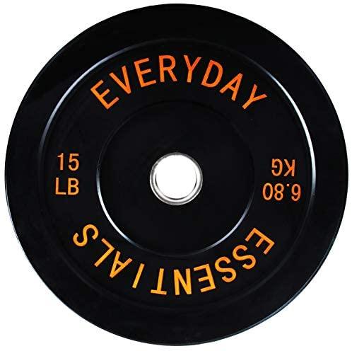 Olympic Bumper Plate Weight Plate Steel Hub (10 lb, 15 lb, 25 lb, 35 lb, 45 lb, 55 lb available)-Gains Everyday