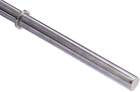 Olympic Weightlifting Barbell, 700 lb Capacity, Silver (Available in 1" and 2" Diameter)-Gains Everyday