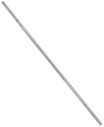 Olympic Weightlifting Barbell, 700 lb Capacity, Silver (Available in 1" and 2" Diameter)-Gains Everyday