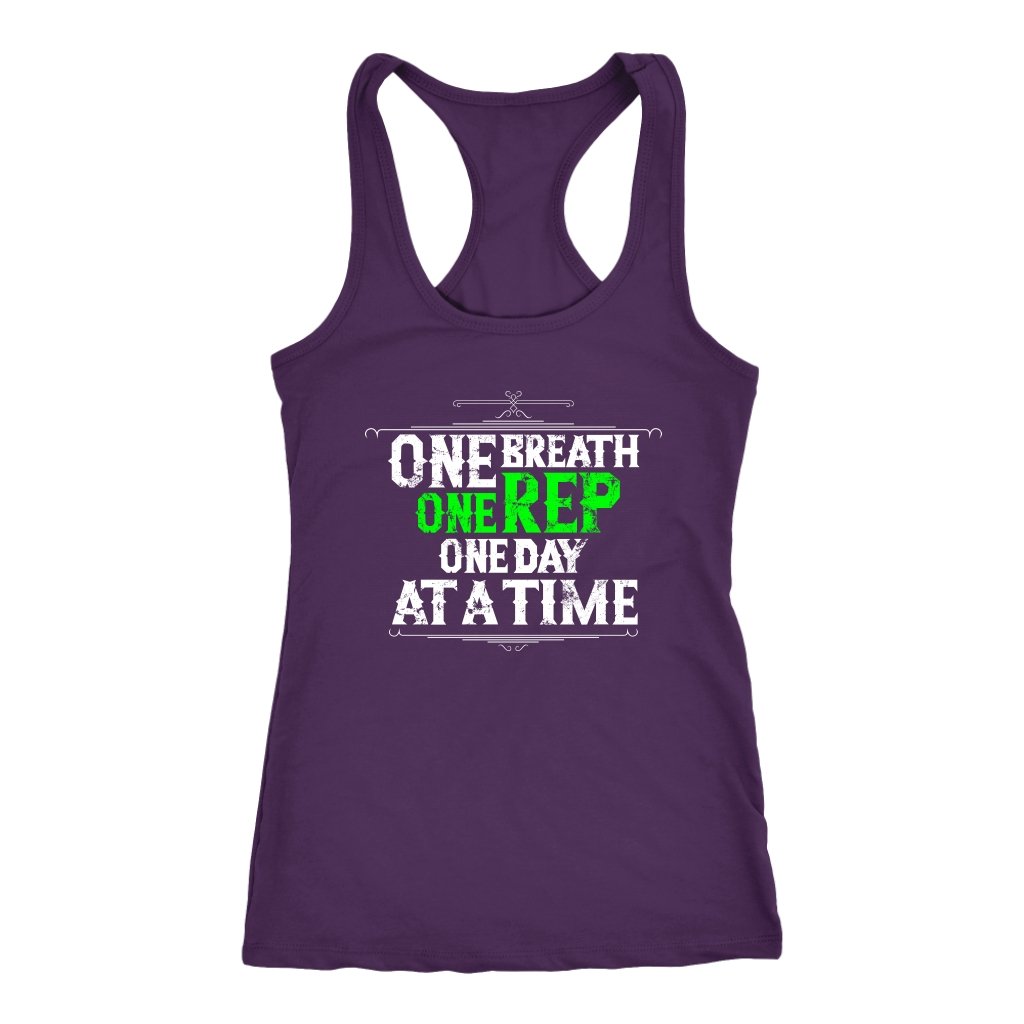 One Rep Motivational Gym Workout T-Shirt-Gains Everyday