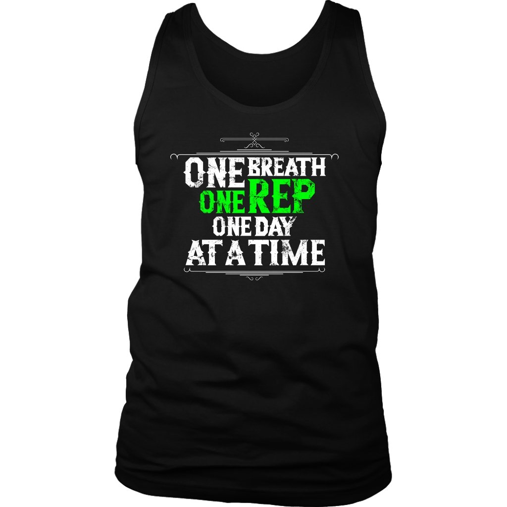 One Rep Motivational Gym Workout T-Shirt-Gains Everyday
