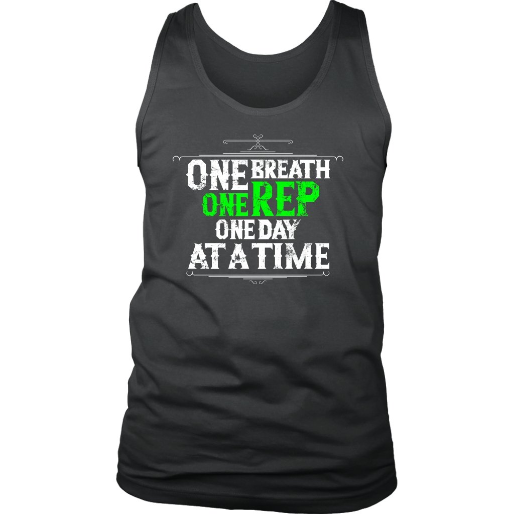 One Rep Motivational Gym Workout T-Shirt-Gains Everyday