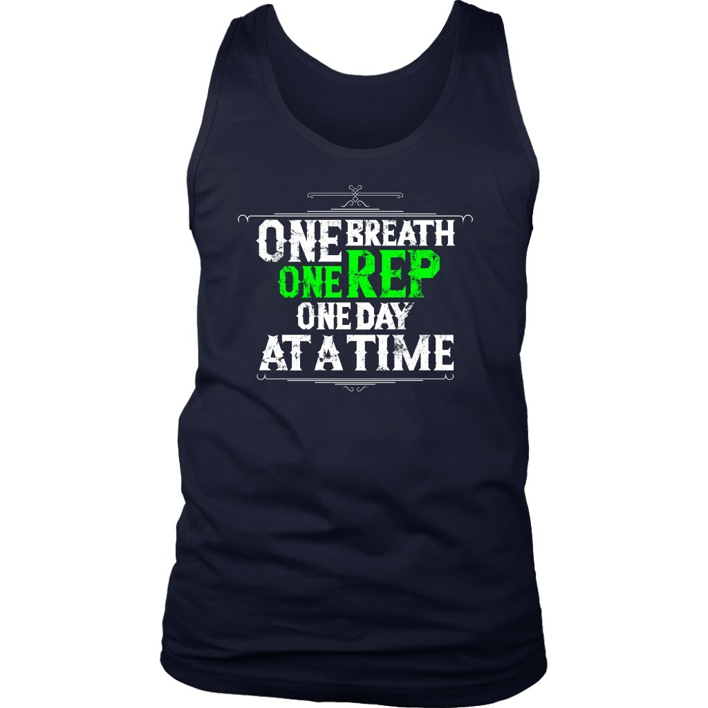 One Rep Motivational Gym Workout T-Shirt-Gains Everyday