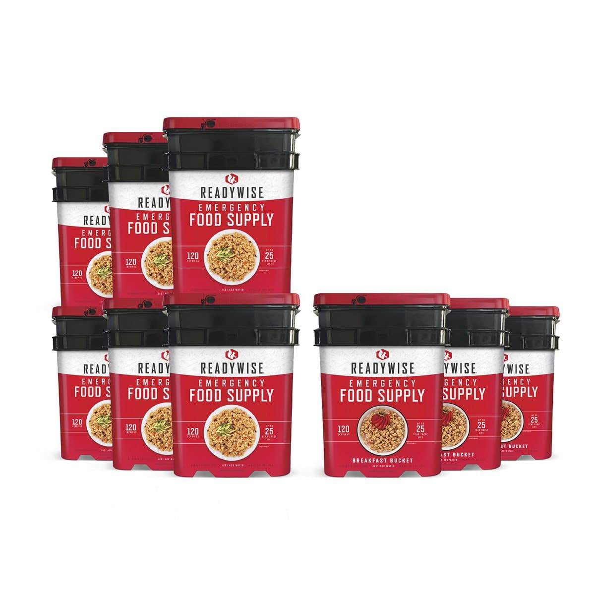 READYWISE 1080 Serving Breakfast and Entree Package-Gains Everyday
