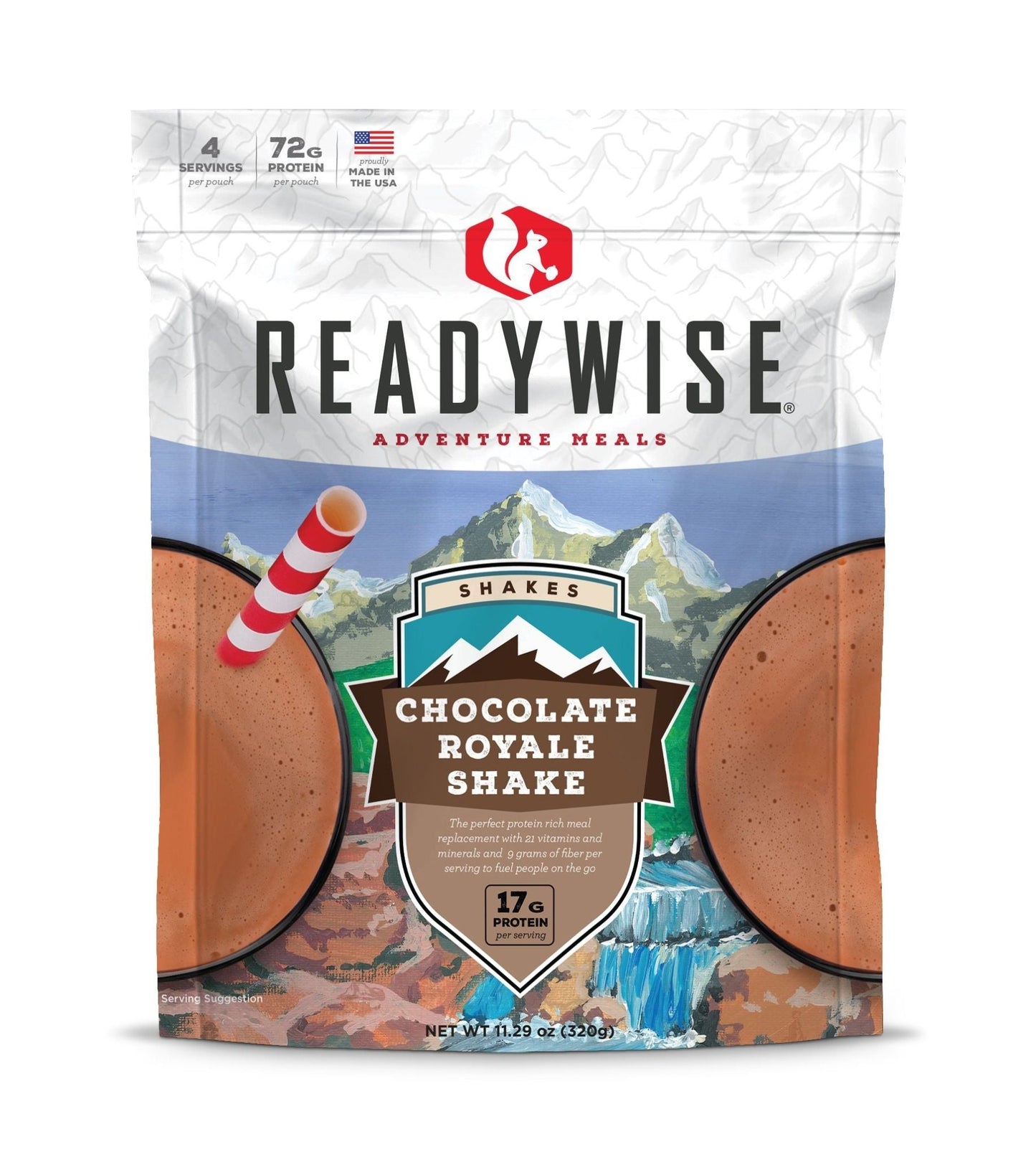 READYWISE 6 CT Case Chocolate Royale Shake-Gains Everyday