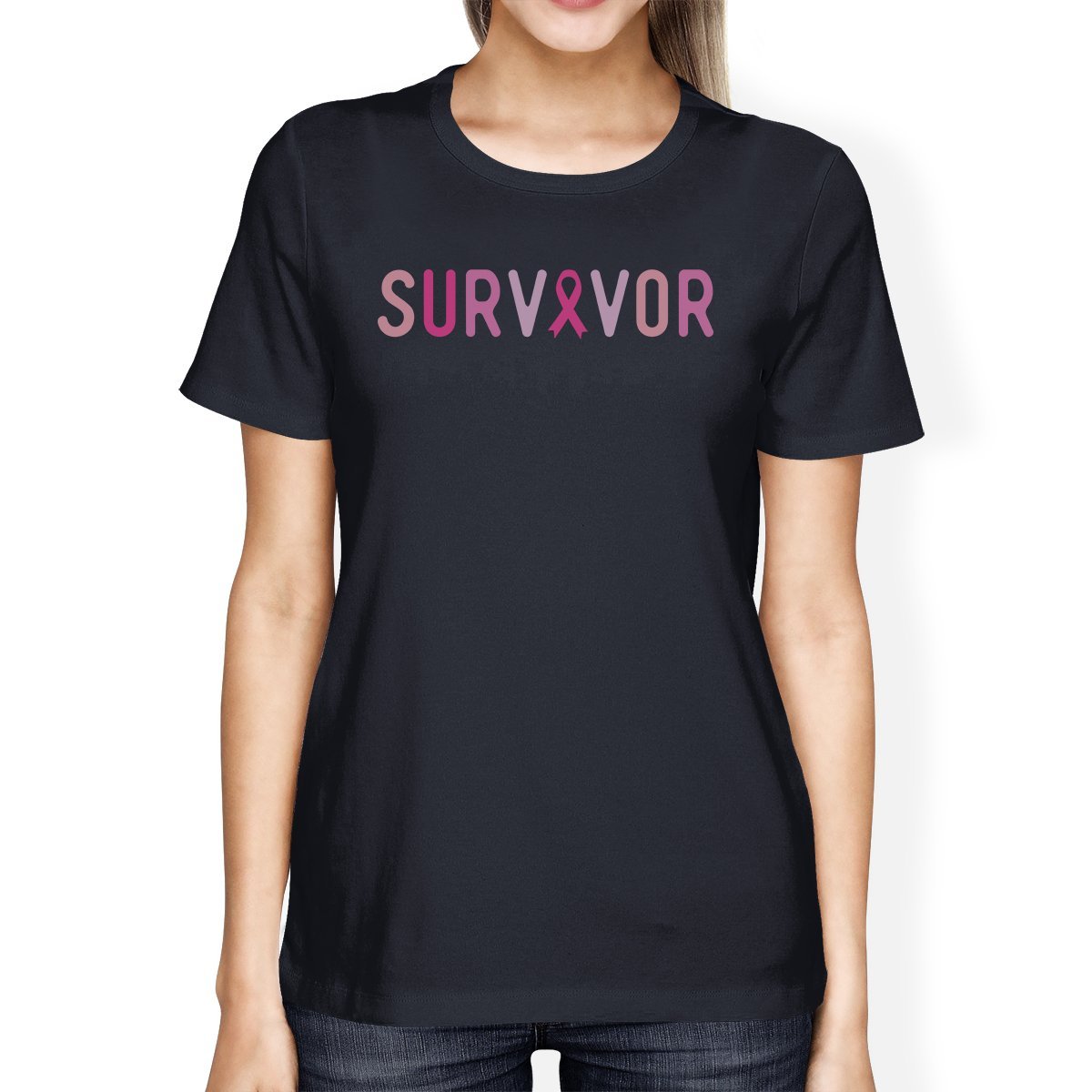 Survivor Womens Shirt-Gains Everyday