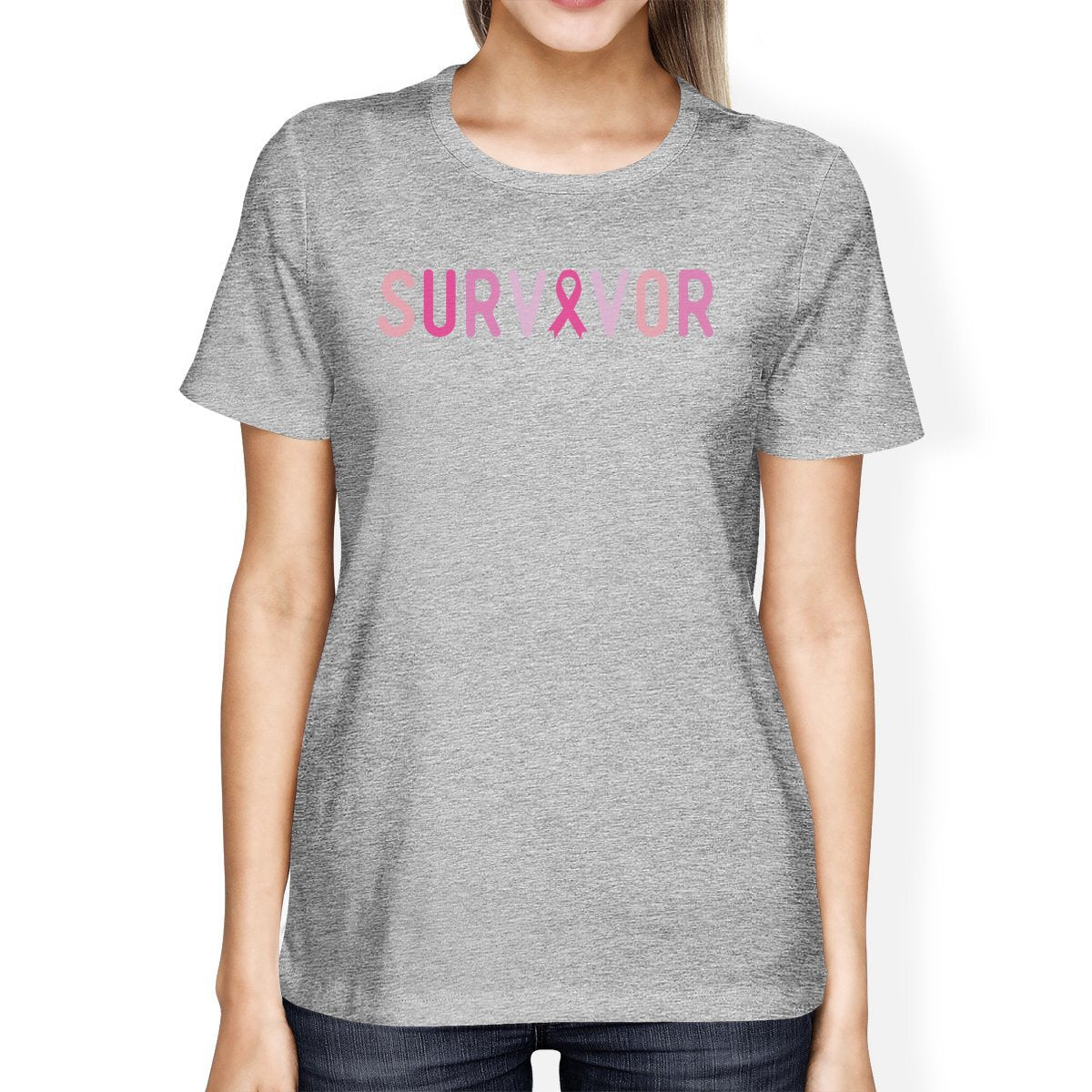 Survivor Womens Shirt-Gains Everyday