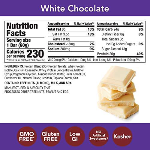 think! High Protein Bars, 18g Protein, 2g Sugar, No Artificial Sweeteners, GMO Free, 2.1 Oz Bar-Gains Everyday