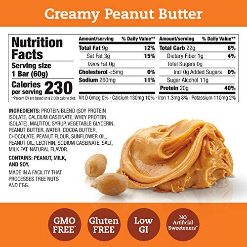 think! High Protein Bars, 18g Protein, 2g Sugar, No Artificial Sweeteners, GMO Free, 2.1 Oz Bar-Gains Everyday