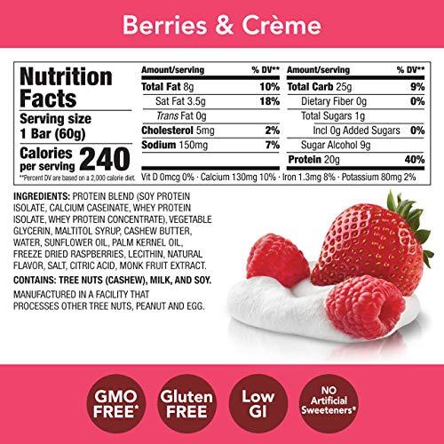 think! High Protein Bars, 18g Protein, 2g Sugar, No Artificial Sweeteners, GMO Free, 2.1 Oz Bar-Gains Everyday