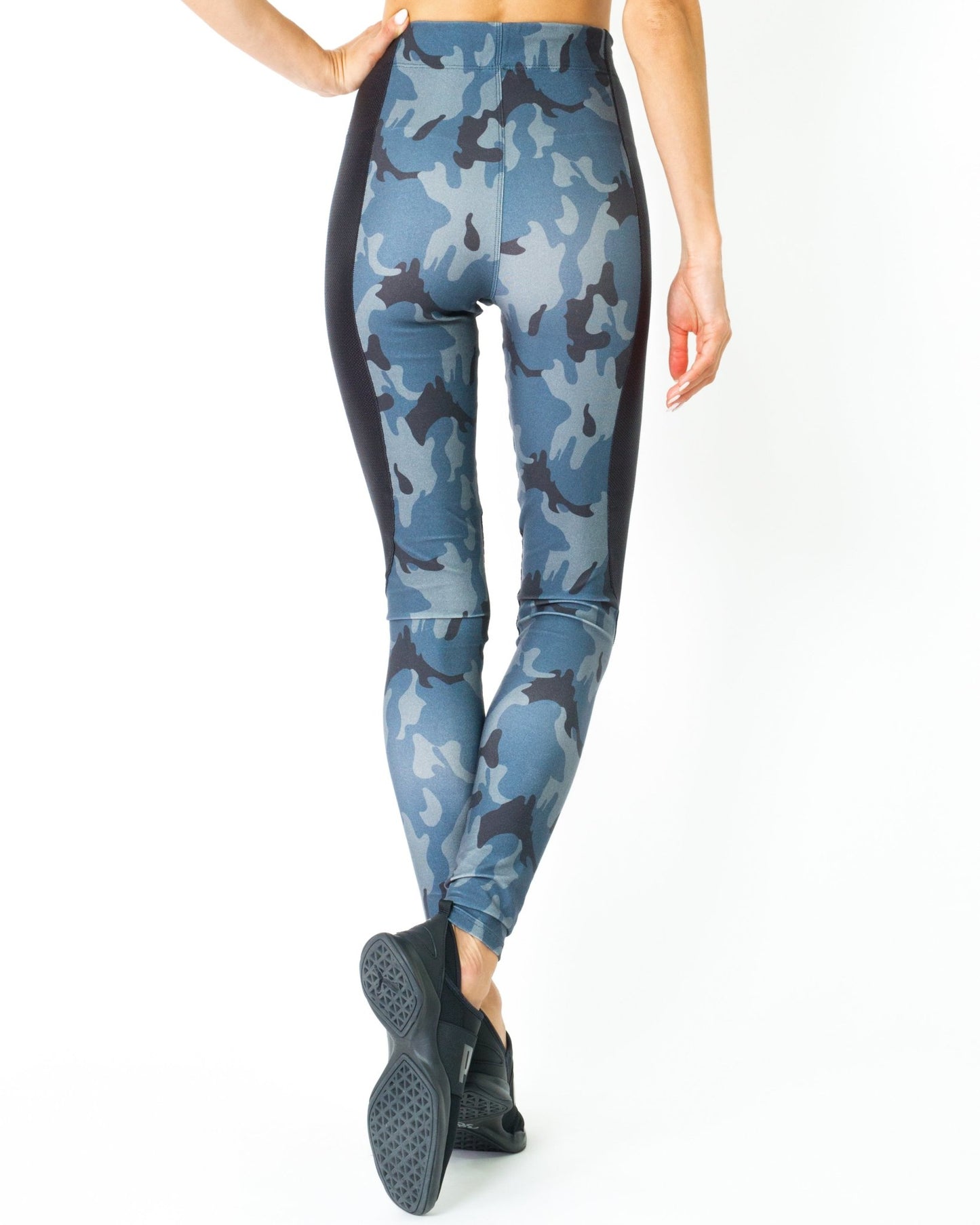 Veloso Supplex Moisture-Resistant Fashion Leggings & Sports Bra Set-Gains Everyday
