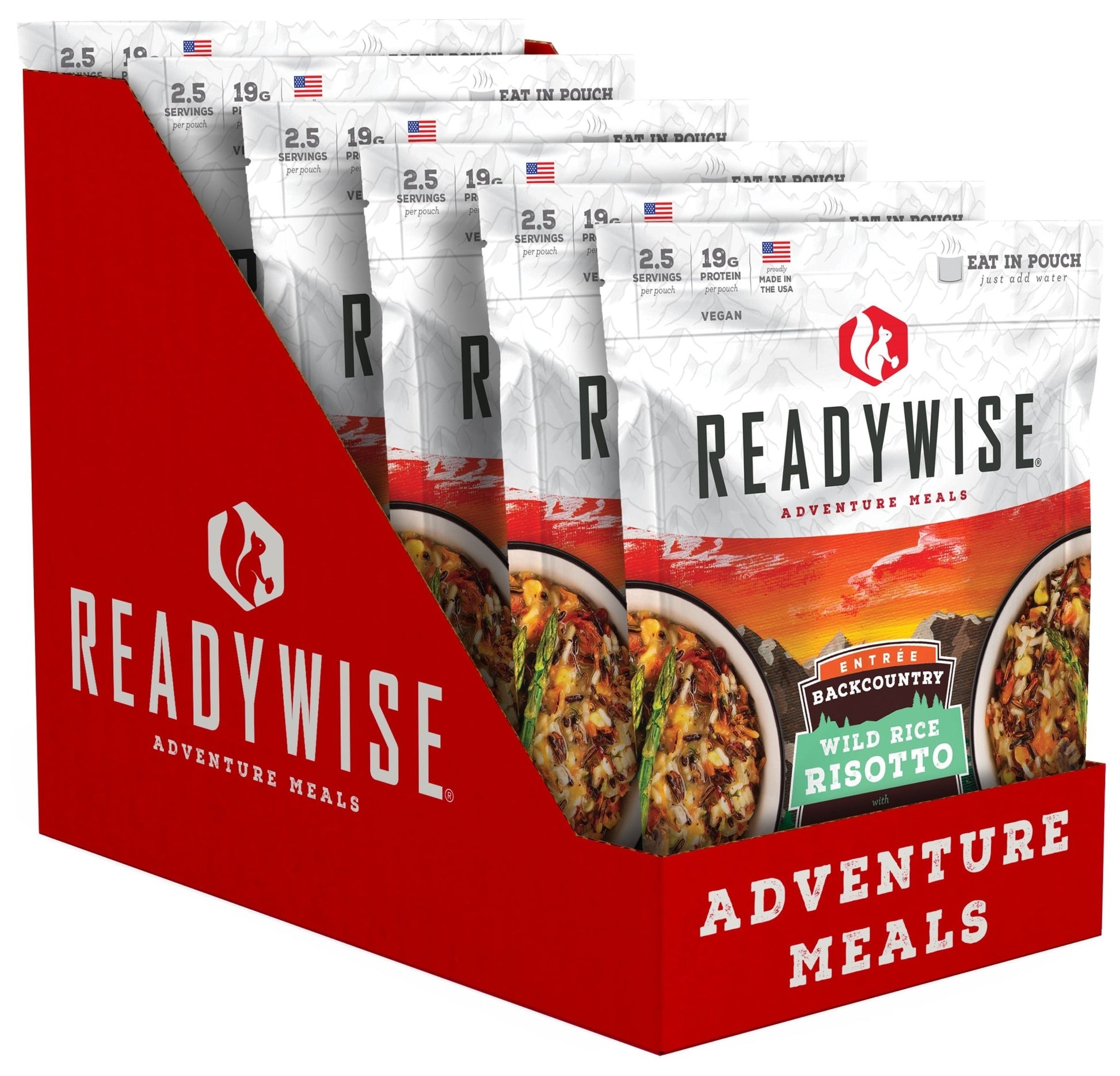 6 CT Case Backcountry Wild Rice Risotto with Vegetables-Gains Everyday