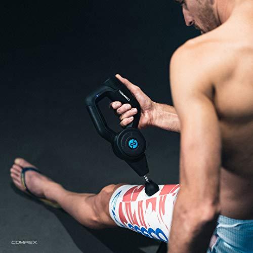 Compex Fixx 1.0 Massage Gun - Handheld Portable Percussion Massage Therapy Device – 3 Speeds-Gains Everyday