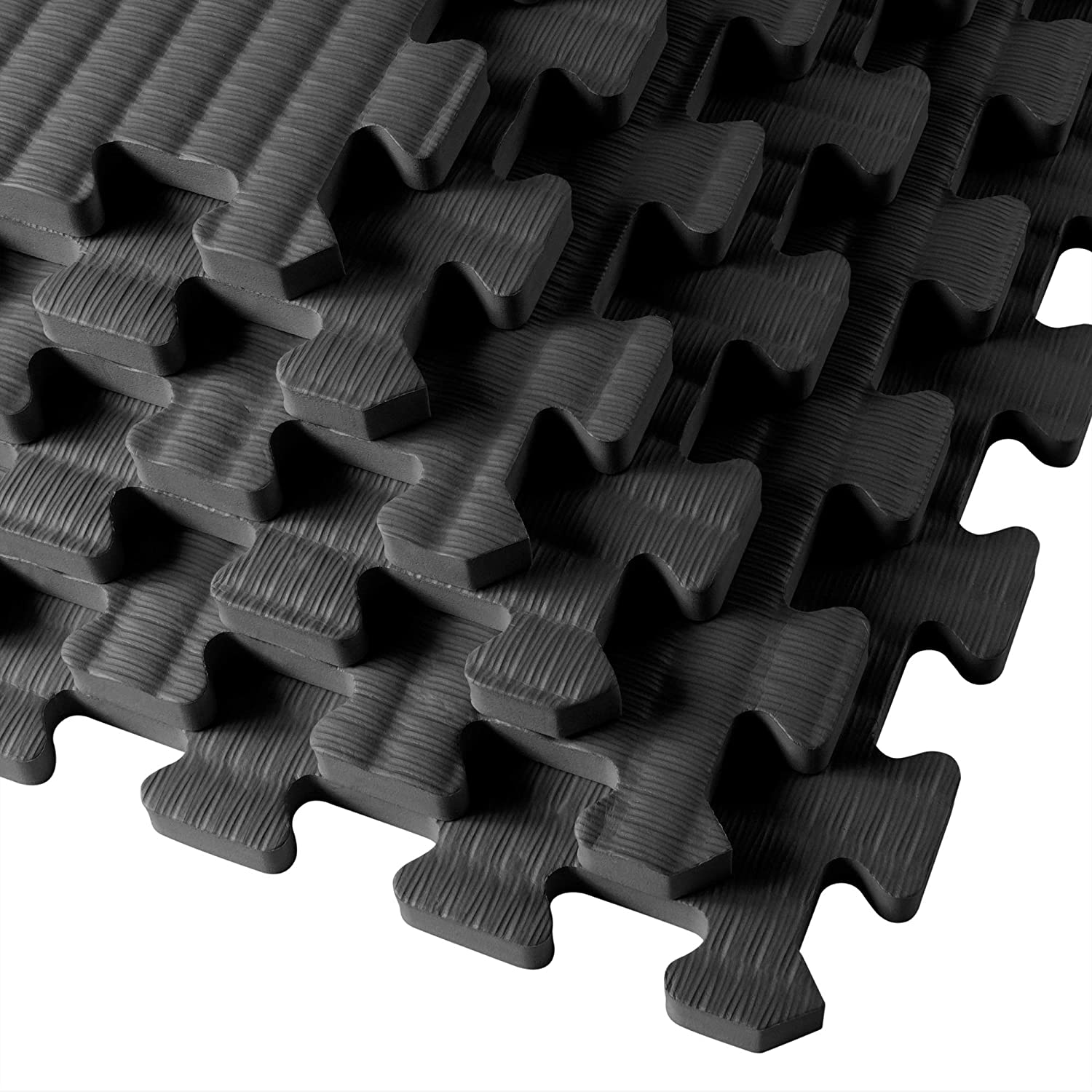 Gym Floor Tiles Interlocking EVA Foam Padding 6 Pack 24