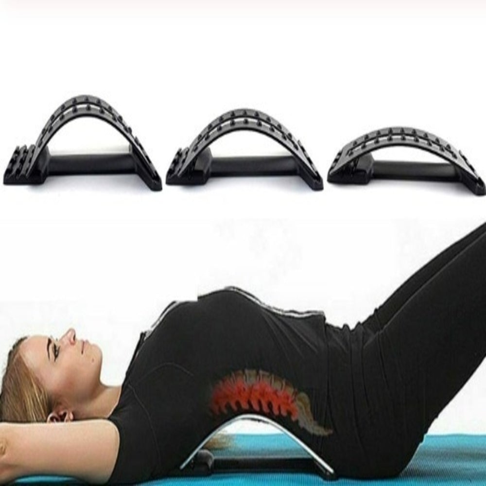 Multiple Level Lumbar Support Massage Stretcher-Gains Everyday