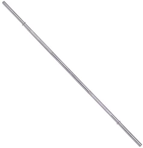 Olympic Weightlifting Barbell, 700 lb Capacity, Silver (Available in 1" and 2" Diameter)-Gains Everyday