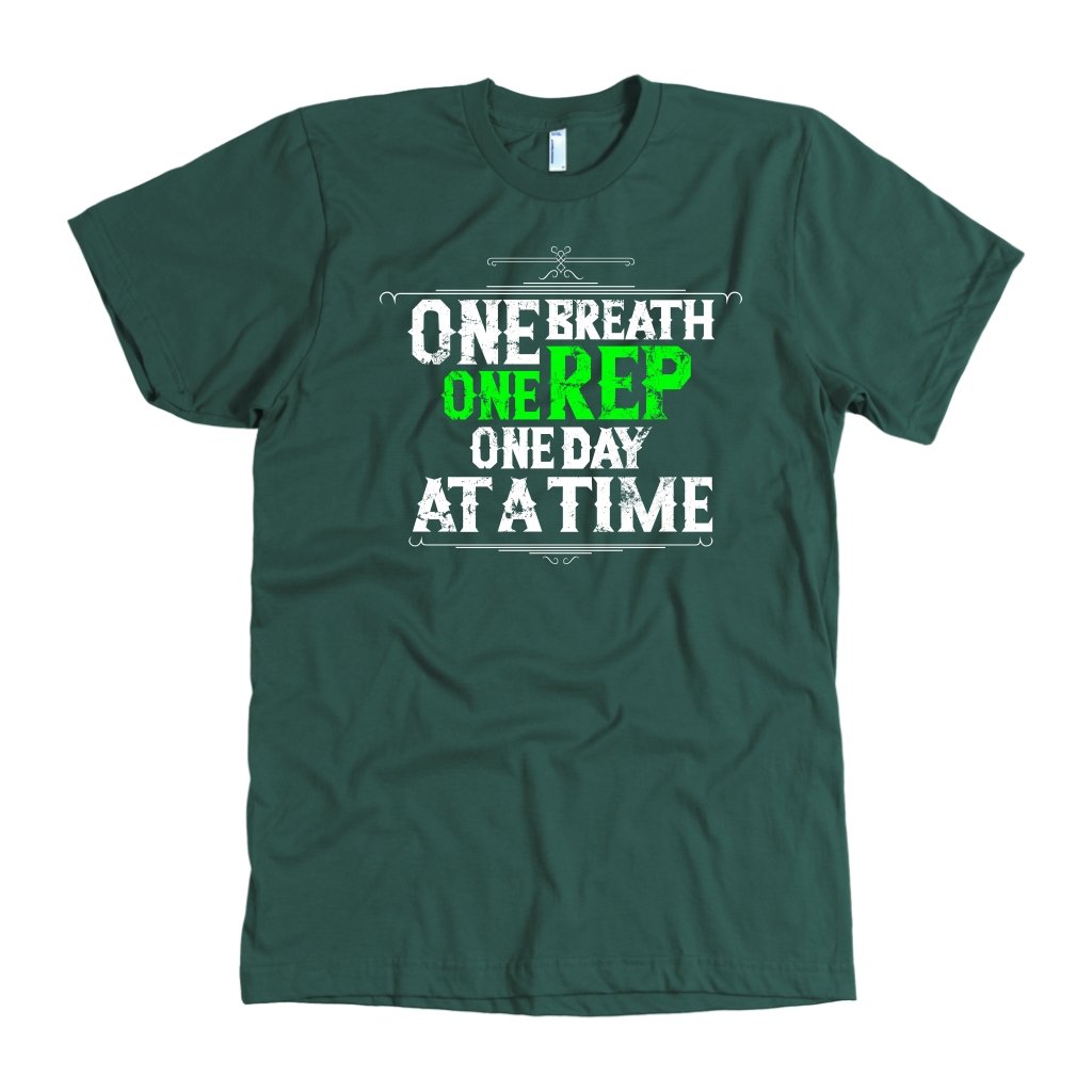 One Rep Motivational Gym Workout T-Shirt-Gains Everyday