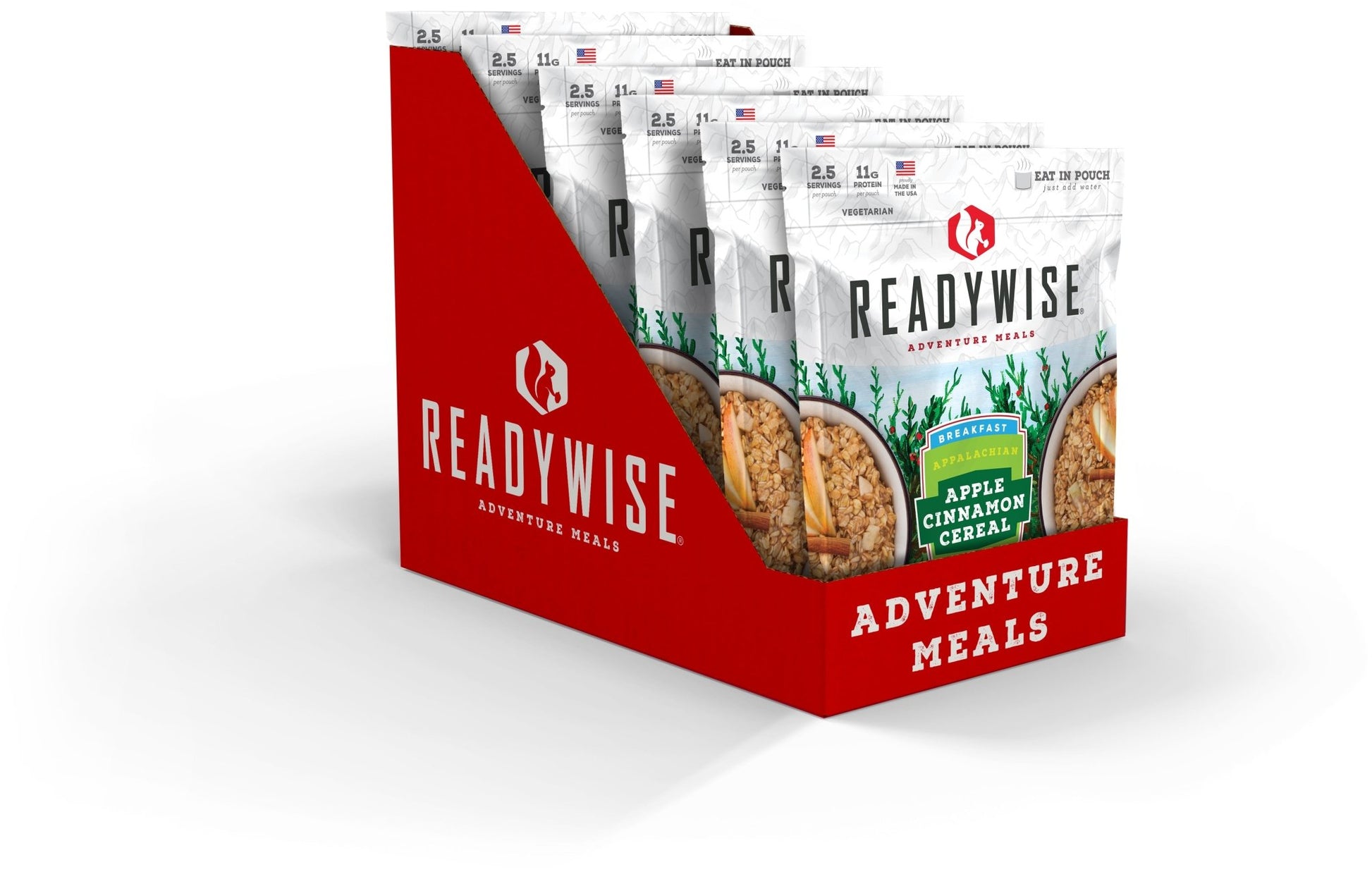 READYWISE 6 CT Case Appalachian Apple Cinnamon Cereal-Gains Everyday