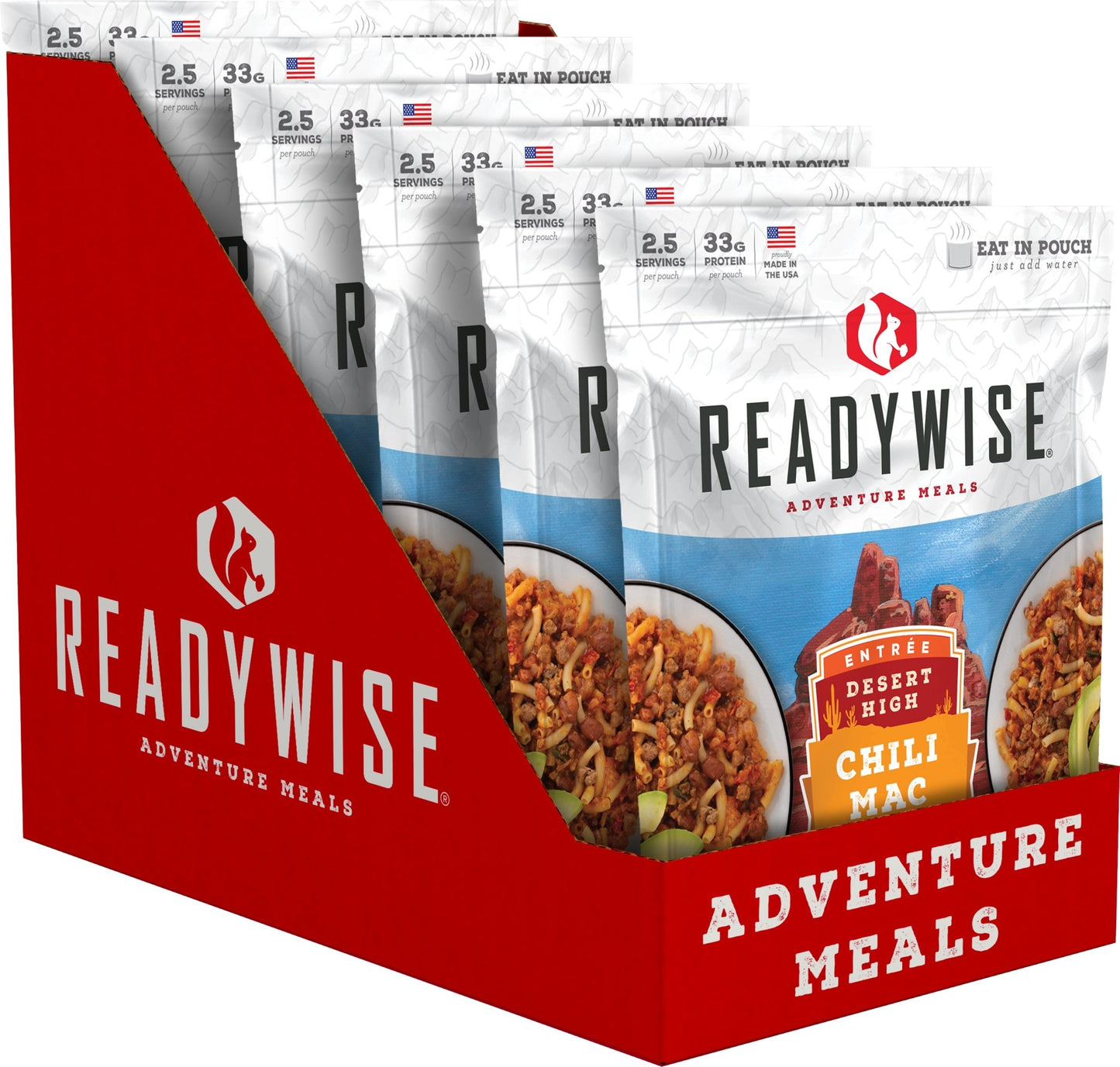 READYWISE 6 CT Case Desert High Chili Mac with Beef-Gains Everyday