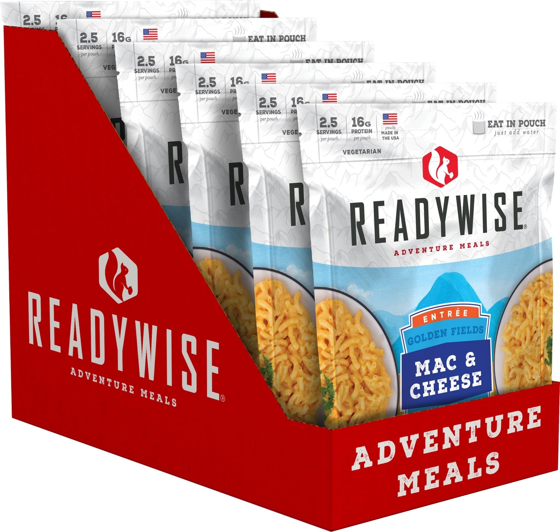 READYWISE 6 CT Case Golden Fields Mac & Cheese-Gains Everyday