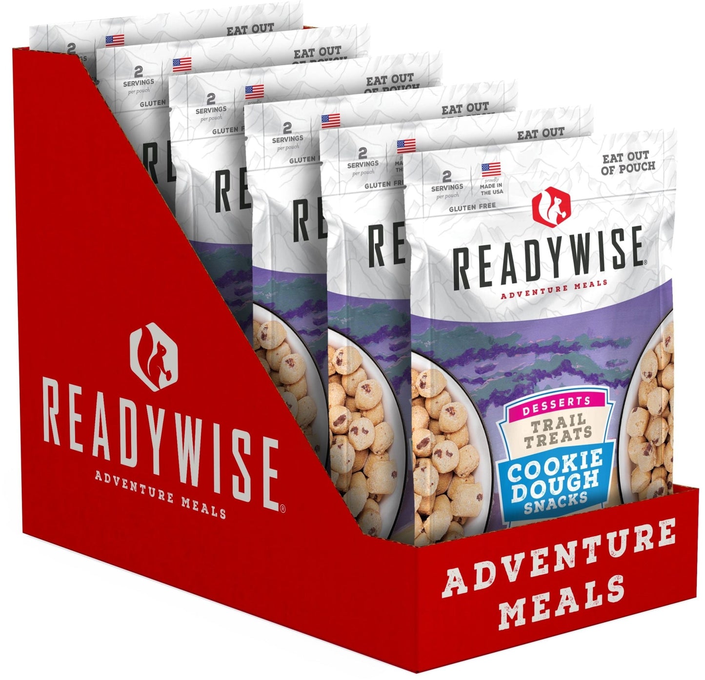 READYWISE 6 CT Case Trail Treats Cookie Dough-Gains Everyday