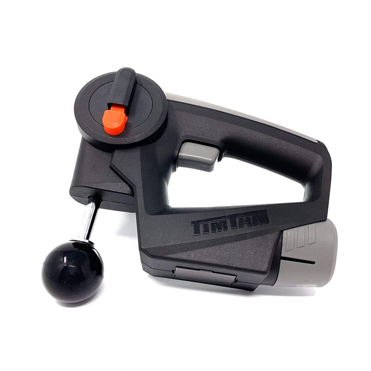 TimTam Power Massager - Handheld Deep Tissue Massage Gun for Athletes (Gray)-Gains Everyday
