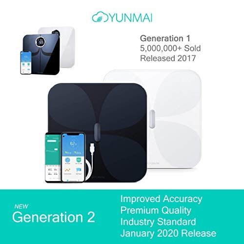 YUNMAI Premium Smart Scale - Body Fat Scale with Fitness APP